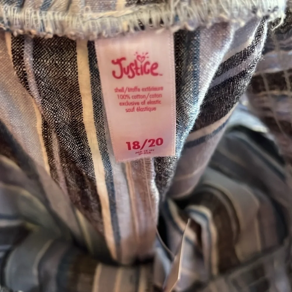 Justice Stripe Pants